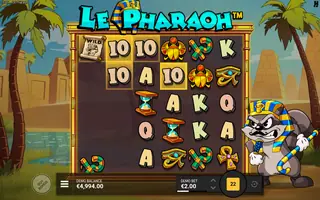 Le Pharaoh – Feature in play