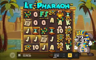 Le Pharaoh – Feature in play
