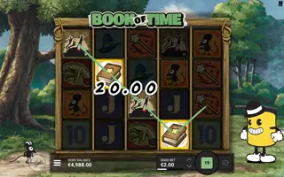 Book of Time – Winning spin