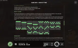 Book of Time – Game rules