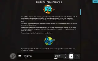 Forest Fortune Extreme – Game rules