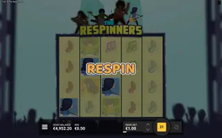 The Respinners – Feature in play