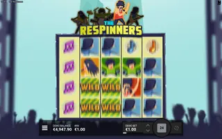 The Respinners – Feature in play