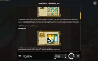 Cash Compass – Game rules