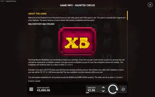 Haunted Circus – Game rules
