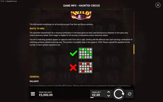 Haunted Circus – Game rules