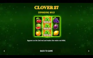 Clover 27 – Game rules