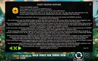 Chests Of Cai Shen – Infinity – Game rules