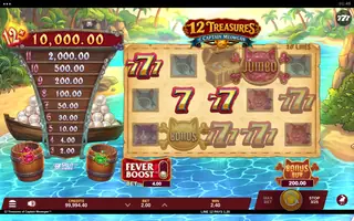 12 Treasures of Captain Meowgan – Winning spin