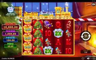 Diamond Christmas Rush Express – Free spins
