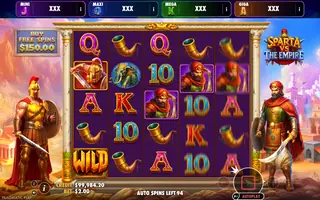 Sparta vs The Empire – Oranje Jackpot – Base game