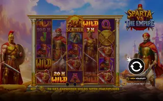 Sparta vs The Empire – Oranje Jackpot – Base game