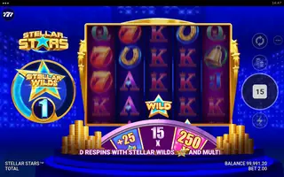 Stellar Stars – Feature in play