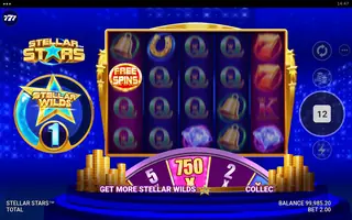 Stellar Stars – Feature in play