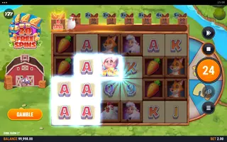 Oink Farm 2 – Feature in play
