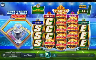 Goal Strike Rising Rewards – Feature in play