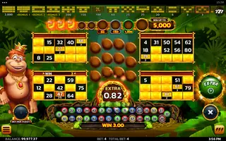 Crazy Monkey: Banana Kingdom – Winning spin