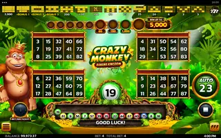 Crazy Monkey: Banana Kingdom – Winning spin