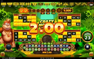 Crazy Monkey: Banana Kingdom – Winning spin