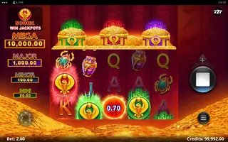 Action Cash Ra’s Riches – Winning spin