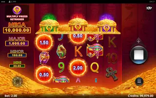 Action Cash Ra’s Riches – Feature in play