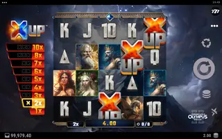 Chronicles of Olympus II – Zeus – Free spins
