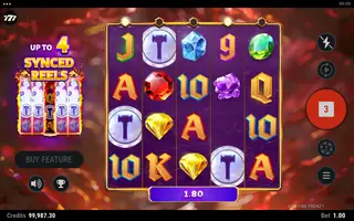 Gem Fire Frenzy – Winning spin