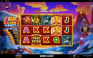 Blazing Mammoth XL – Free spins