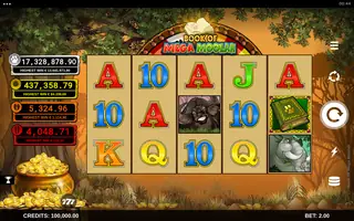 Book of Mega Moolah – Base game