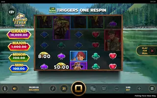 Fishing Fever Bass King – Feature in play