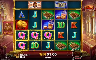 Piggy Bankers – Winning spin