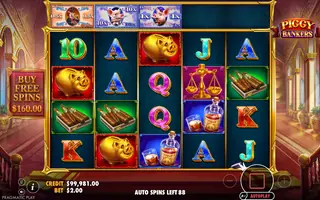 Piggy Bankers – Feature in play
