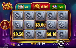 Cash Box – Winning spin