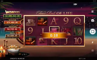 The Finer Reels of Life WOWPOT! – Winning spin