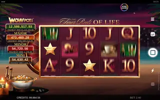 The Finer Reels of Life WOWPOT! – Feature in play
