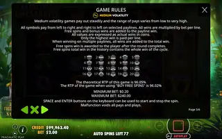 Excalibur Unleashed – Game rules