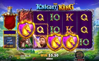 The Knight King – Winning spin