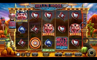 Hell’s Hogs – Feature in play