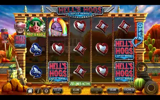 Hell’s Hogs – Feature in play