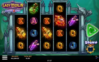 Lady Merlin Lightning Chase – Base game