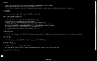 Lady Merlin Lightning Chase – Game rules