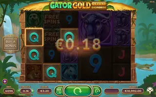 Gator Gold Deluxe GigaBlox – Winning spin