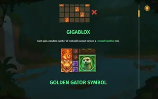 Gator Gold Deluxe GigaBlox – Game rules