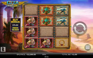 Giza Infinity Reels – Base game