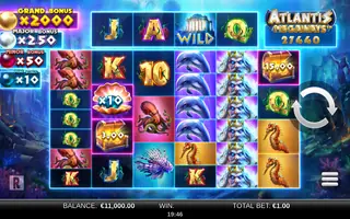 Atlantis Megaways – Base game