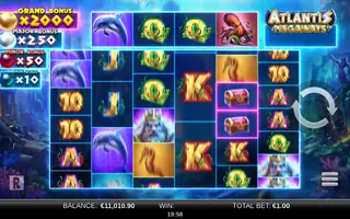 Atlantis Megaways – Base game