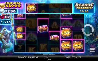 Atlantis Megaways – Bonus round
