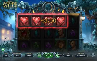 Blood Moon Wilds – Winning spin
