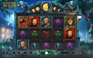 Blood Moon Wilds – Feature in play