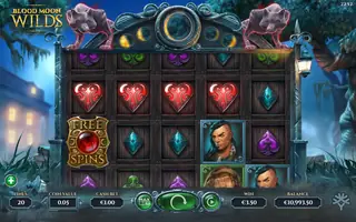 Blood Moon Wilds – Feature in play